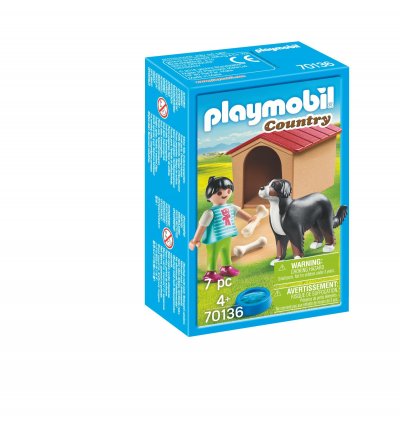 Playmobil - Enfant avec Chien - 70136