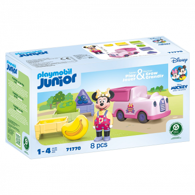 Playmobil Figurine Camion De Fruits Junior & : &acute;s Minnie Mouse Disney