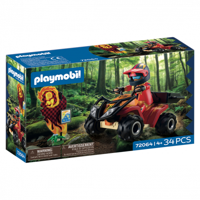 Playmobil Jeu De Construction All Terrain Quad