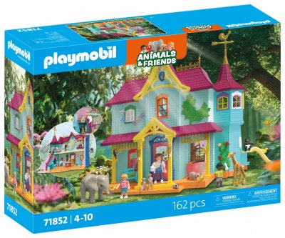Playmobil Jeu De Construction De Manoir Pour Animaux