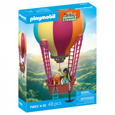 Playmobil Jeu De Construction De Tour En Montgolfi&egrave;re