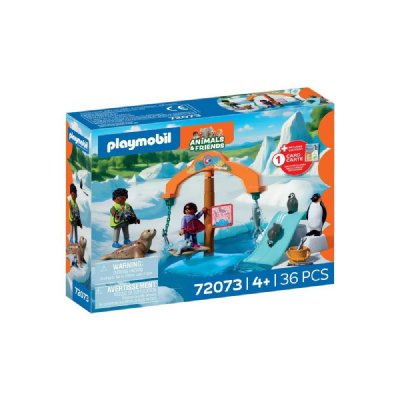 Playmobil Jeu De Construction Zoo: Expedition To The Ice