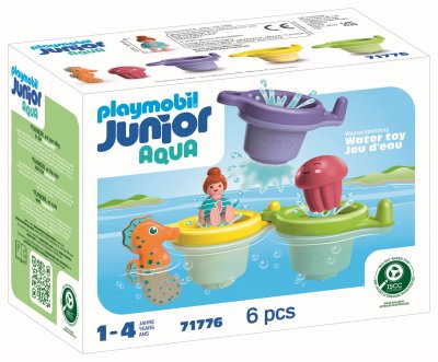 Playmobil Junior Aqua : Jeu De Construction De Gobelets Flottants