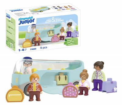 Playmobil Junior: Bus Multicolore 
