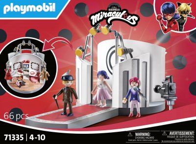 Playmobil Miraculous: Fashion Show In Paris Construction Game Argent&eacute;
