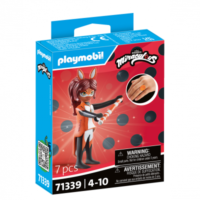 Playmobil Miraculous: Rena Rouge Construction Game Orange