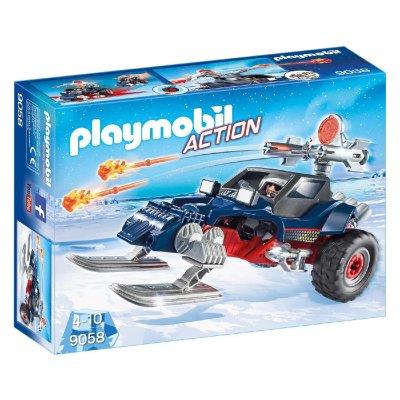 Playmobil- Motoneige avec Pirate des Glaces, 9058