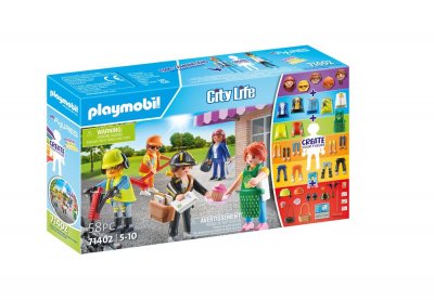 Playmobil My Figures: Life In The City Construction Game Multicolore