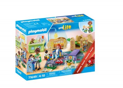 Playmobil My Life 71649 Assistante maternelle et b&eacute;b&eacute;s 