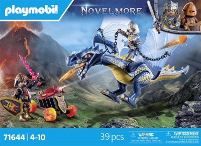 Playmobil Novelmore 71644 Combattants avec dragons et canon 
