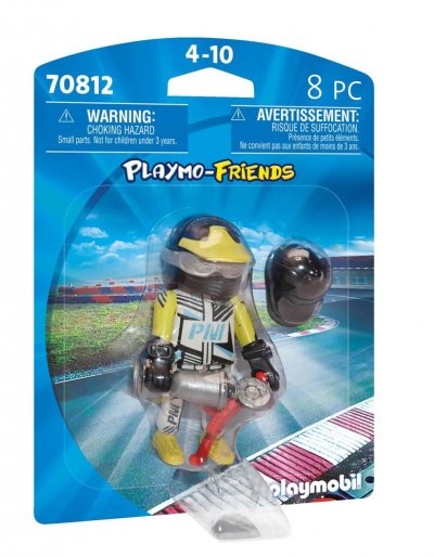 Playmobil Playmo-Friends 70812 Pilote de course 
