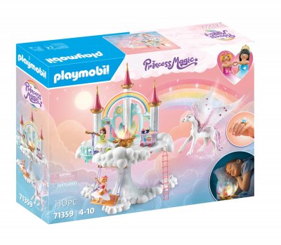Playmobil Rainbow Castle In The Clouds Construction Game Multicolore