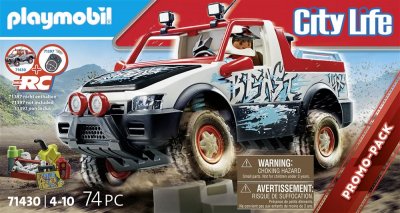 Playmobil Rally Car Construction Game Argent&eacute;
