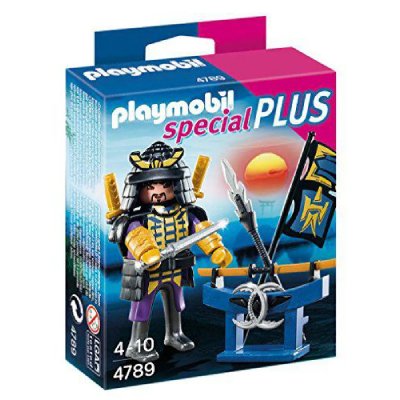 Playmobil sp&eacute;cial plus 4789 samura&iuml; avec katana et arsenal 4789