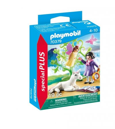 Playmobil Special Plus 70379 Petite fille et f&eacute;e 
