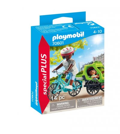 Playmobil Special Plus 70601 Cyclistes maman et enfant 
