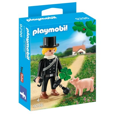 Playmobil Special Plus 9296 - Ramoneur Avec Tr&egrave;fle &Agrave; Quatre Feuilles