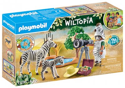 Playmobil Wiltopia Animal Photographer Construction Game Multicolore