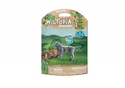 Playmobil Wiltopia - Animaux Carte &agrave; Collectionner - Loup (71056)