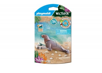 Playmobil Wiltopia Marine Le&oacute;n Construction Game Marron