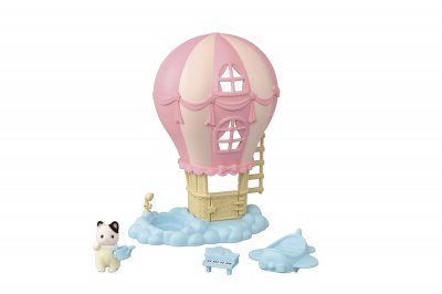 Playset Sylvanian Families La montgolfi&egrave;re des b&eacute;b&eacute;s