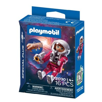 PLL72030 Figure astronaute f&eacute;minine Playmobil 16 pi&egrave;ces