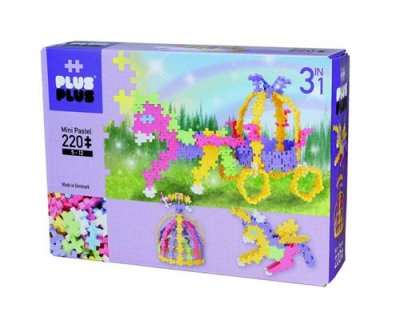 PLUSPLUS Plus-Plus - Bo&icirc;te de 220 Pi&egrave;ces Jeux de Construction, PP3769