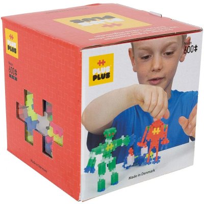 PLUS PLUS Plus-plus box mini neon 600 pcs PP3311