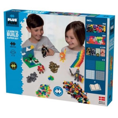 PLUS PLUS  - Kit D&eacute;couverte 1200 pi&egrave;ces Basic - PP3811