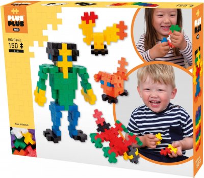 PLUS PLUS  -PP3272 Bo&icirc;te BIG Basic 150 pi&egrave;ces-PP3272