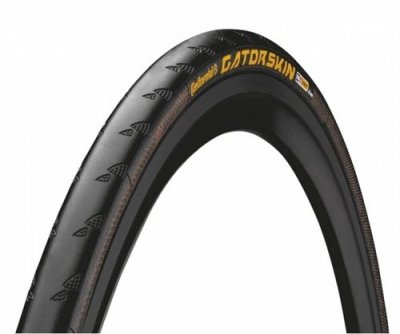 CONTINENTAL Pneu de route  GatorSkin (tringle m&eacute;tallique) - Black