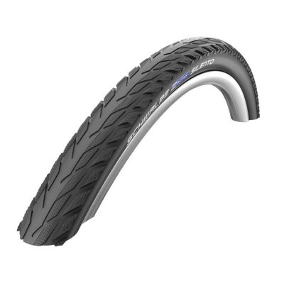 SCHWALBE Pneu VTT  Silento - Noir - Argent} - Wire Bead, Noir - Argent}