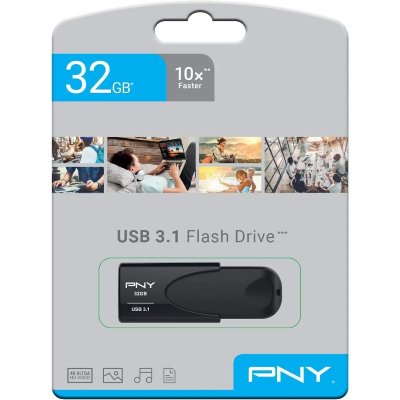 PNY  Attach&eacute; 4 - Cl&eacute; USB - 32 Go - USB 3.1