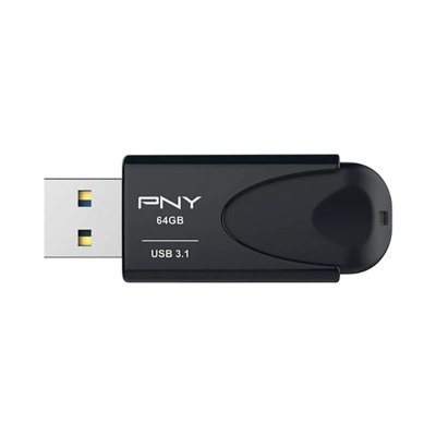 PNY  cl&eacute; usb attach&eacute; 4 3.1 64 go FD64GATT431KK-EF