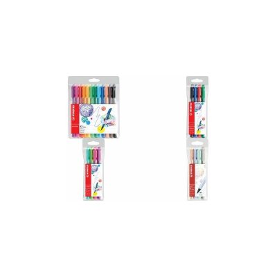 STBL Pochette de 4 feutres Stabilo PointMax Pastels