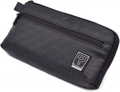 HORI Pochette de luxe mario  pour nintendo switch noir