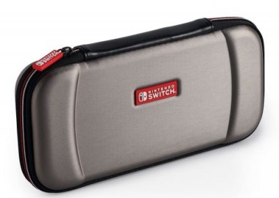 BIGBEN Pochette de transport  Deluxe NNS28T Gris pour Nintendo Switch
