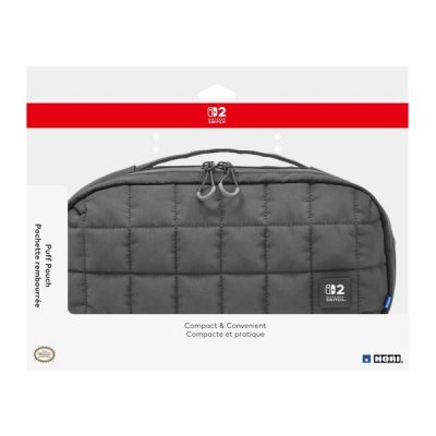 Pochette rembourr&eacute;e Hori Noir pour Nintendo Switch 2 