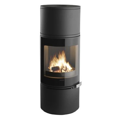INVICTA Po&ecirc;le &agrave; bois 6kw noir  - p610744 - alcor CDP-6107-44INV