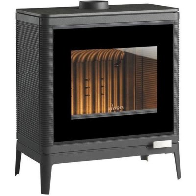 INVICTA Poele A Bois -  Kazan Grand Angle - 9 Kw - B&ucirc;ches 58 Cm 