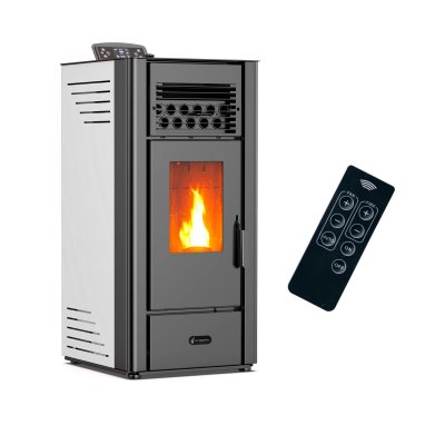 SANNOVER Po&ecirc;le &agrave; granul&eacute;s air Anita 10 kW Blanc 