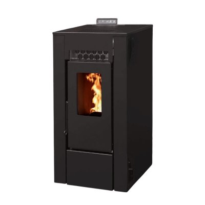 INTERSTOVES Po&ecirc;le &agrave; granules  GIOIA 8 Etanche - Noir