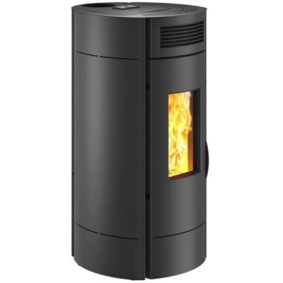 INVICTA Po&ecirc;le &agrave; granul&eacute;s -  - Lodi 6 - Etanche - SDC WIFI - Noir 