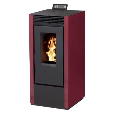 INTERSTOVES Po&ecirc;le &agrave; granules marina 14kw etanche canalisable - bordeaux 