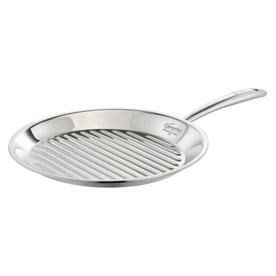 LAGOSTINA Po&ecirc;le grill Accademia Lagofusion inox &Oslash;28 cm Gris 