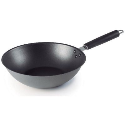 LACOR Po&ecirc;le wok 28cm en acier rev&ecirc;tu