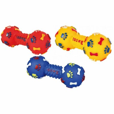 TRIXIE Poids en vinyle de couleurs assorties avec son 15 cm 