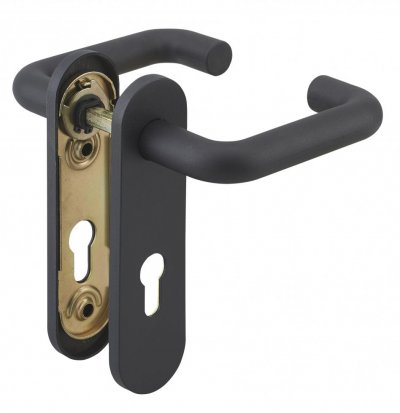 THIRARD Poign&eacute;e double acier zingu&eacute;, , L.17.25 x l.45.5 x H.7.1 cm