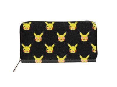 DIFUZED Pok&eacute;mon - Pikachu Aop Fermeture &Eacute;clair Around Portefeuille