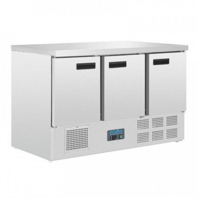POLAR  R&eacute;frig&eacute;rateur 3 portes 368 l/880 x 1370 x 700 mm